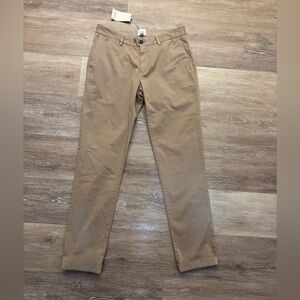 Sunspel Slim Fit Chino Stone Size 32W 34L NWT $215